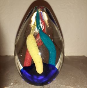 Glass art egg